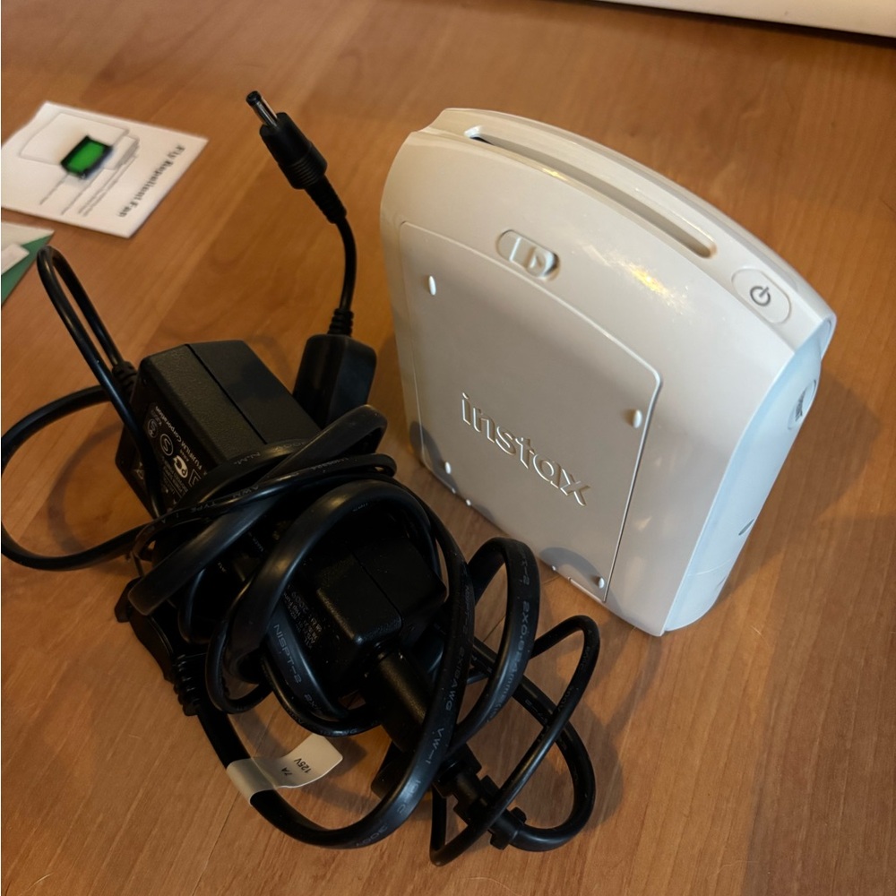 Instax White Portable Printer Fujifilm